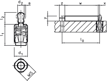Lateral Plunger with thread, without seal – 22150.0395 Online Sale