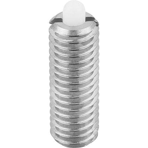 KIPP K0320.06 SPRING PLUNGER STANDARD SPRING FORCE D=M06 L=20, STAINLESS STEEL, COMP:PIN POM Discount