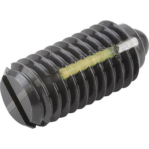 KIPP K0323.108 SPRING PLUNGER LIGHT SPRING FORCE, WITH THREAD LOCK D=M08 L=16, STEEL, COMP:PIN STEEL, PU=10 Online