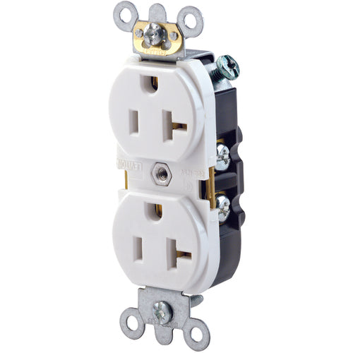 Leviton LV105362SW 20 A; 125 Volt; NEMA 5-20R; 3W; Straight Blade Wiring Device – White Online
