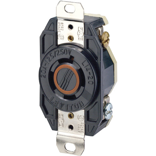 Leviton LV102410 NEMA L14-20R 3P 4W 20 AMP 125/250V on Sale