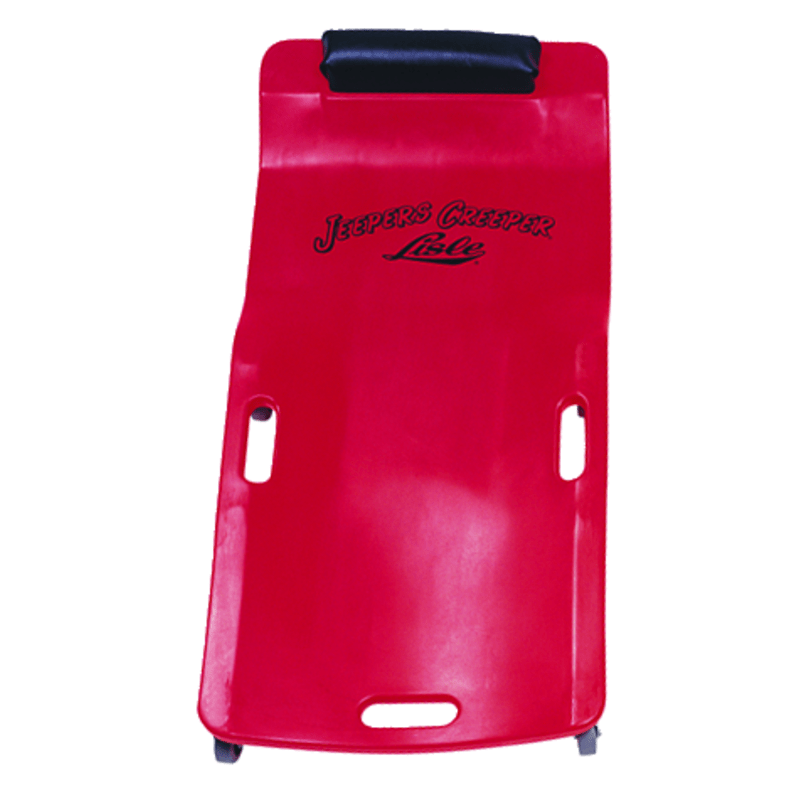 Lisle KN6592102 Low Profile Plastic Creeper – Body-Fitting Design – Red Online Hot Sale