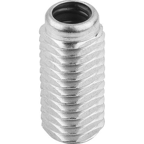 KIPP K0372.1300X16 LATERAL SPRING PLUNGER SPRING FORCE, WITH THREADED SLEEVE WITHOUT THRUST PIN, D=M18X1,5 L=18, FORM:A, STEEL, Discount