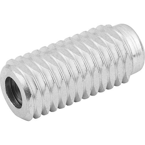 KIPP K0372.1300X16 LATERAL SPRING PLUNGER SPRING FORCE, WITH THREADED SLEEVE WITHOUT THRUST PIN, D=M18X1,5 L=18, FORM:A, STEEL, Discount