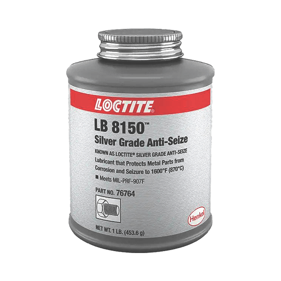 Loctite LM5076764 Silver Grade Anti-Seize Brush Can – 1 lb Supply