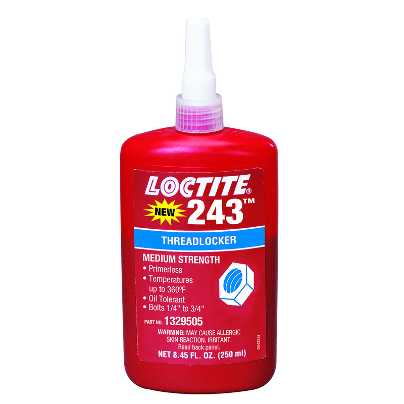 Loctite LM501329505 Series 243 Threadlocker Blue Removable-250 ml Online Hot Sale