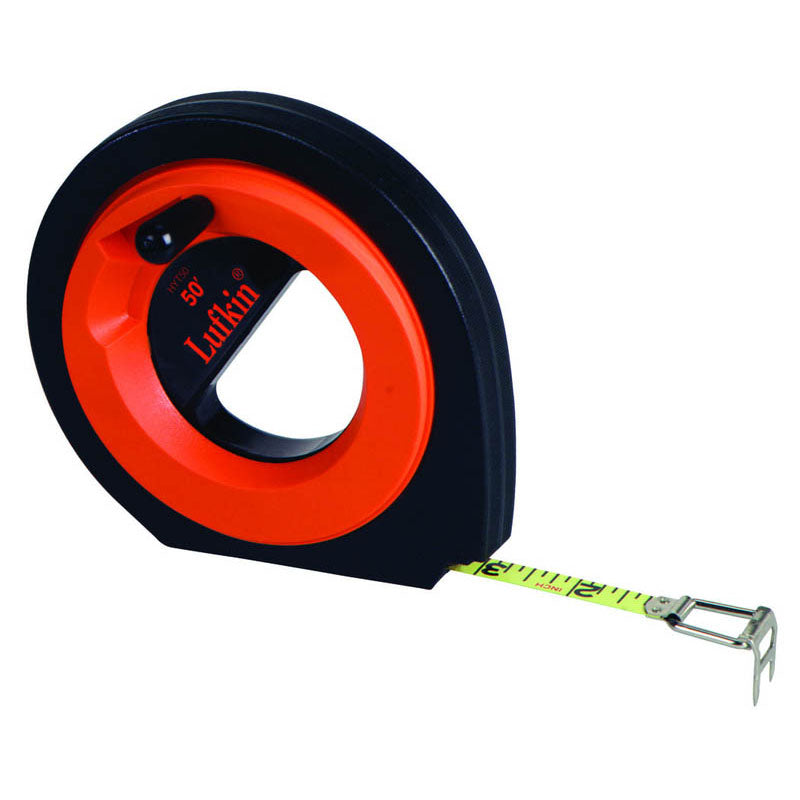 Lufkin MZ50HYT50 #HYT50 – 3/8″ x 50′ – Hi-Viz® Speedwinder® Steel Tape Measure Online Hot Sale