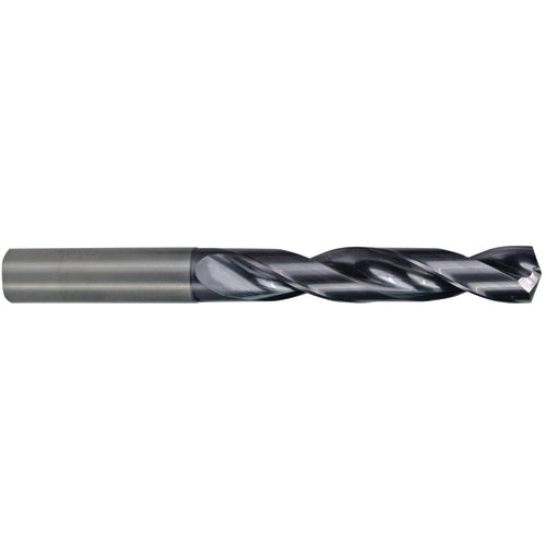 M A Ford AX2728021 1 mm Dia. x 1 mm Shank x 12 mm Flute Length x 34 mm OAL, 5xD, 142°, AlTiN, 2 Flute, External Coolant, Round Solid Carbide Drill on Sale