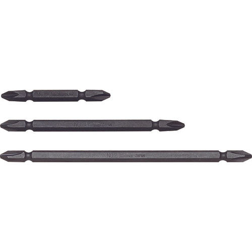 Ko-ken 123PN.100-2(9) 1/4 Hex Dr. Double Ended Bit  PH2  Length 100mm Online Sale