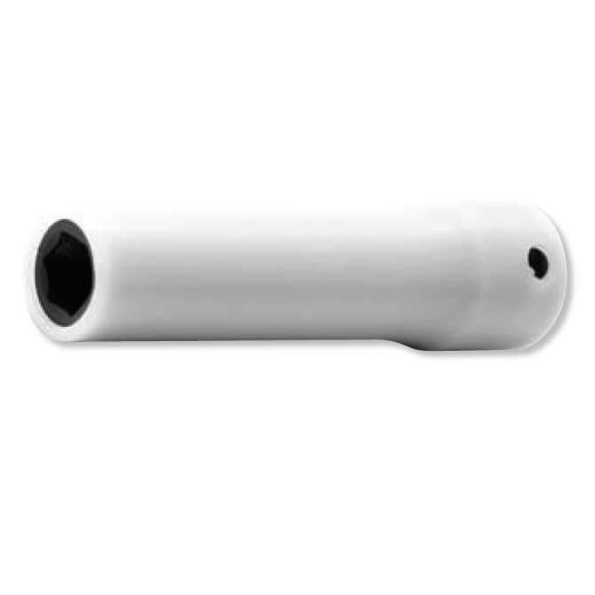 Ko-ken 13300M-14FR 3/8 Sq. Dr. Socket with Plastic Protector  14mm 6 point Length 80mm  Turnable POM cover Sale