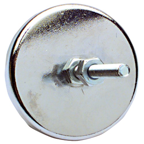 Mag-Mate NE7010220 Low Profile Cup Magnet w/Bolts – 31/4" Diameter Round; 47.5 lbs Holding Capacity Online Hot Sale