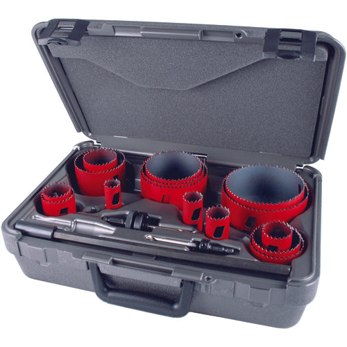 M K Morse FZ50177870 19 Pc. Industrial Hole Saw Kit Online Hot Sale