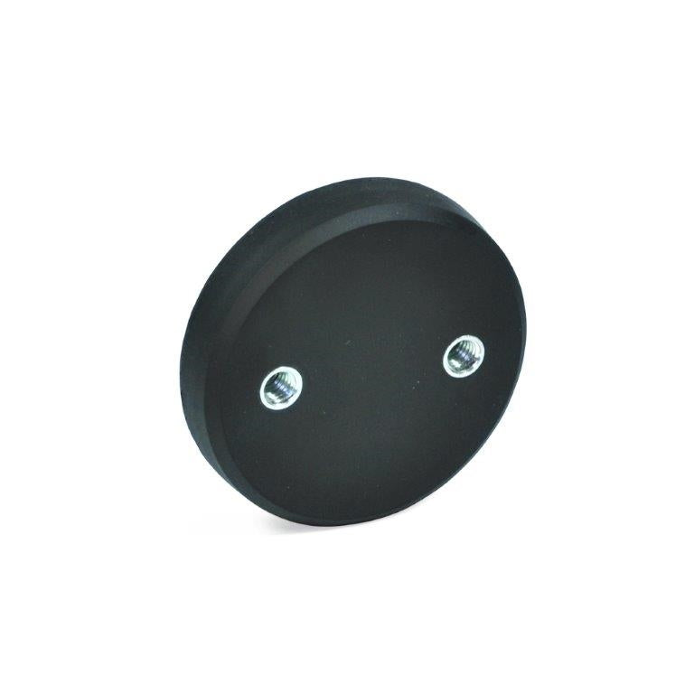 JW WINCO GN51.6-ND-57-32-M6 RETAINING MAGNET W/2 TAPPED THREADS, RUBBER JACKET Sale
