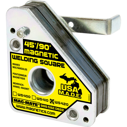 Mag-Mate NE7011098 Magnetic Welding Square – Covered Heavy Duty – 33/4"x3/4"x43/8"-75 lbs Holding Capacity Discount