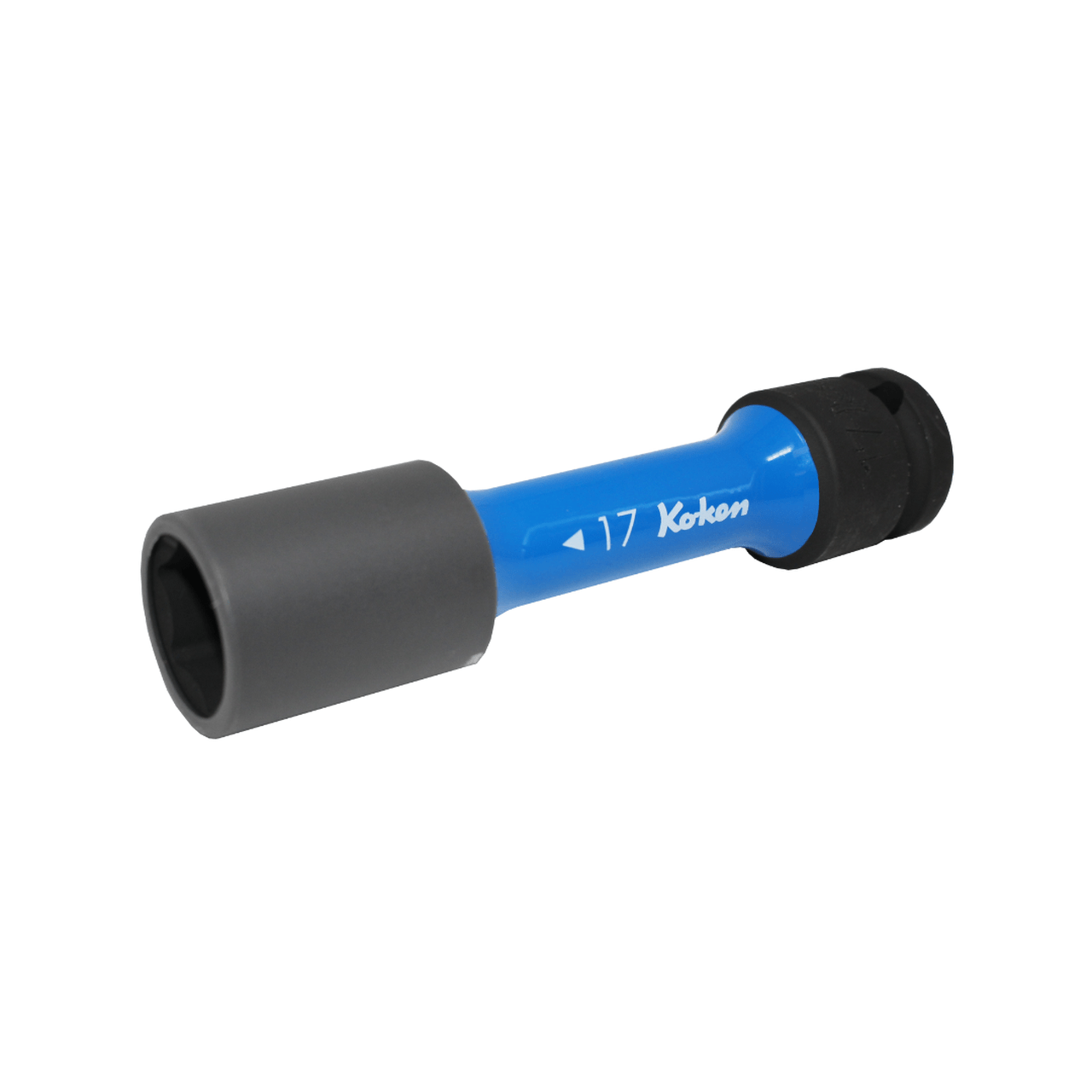 Ko-ken 14145PM.110-17 1/2 Sq. Dr. Wheel Nut Socket  17mm Extra Thin walled Length 110mm Color coded Protector Online Sale
