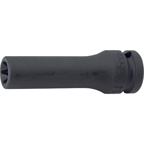 Ko-ken 14325-E12 1/2 Sq. Dr. Socket TORX E12  Length 80mm Fashion