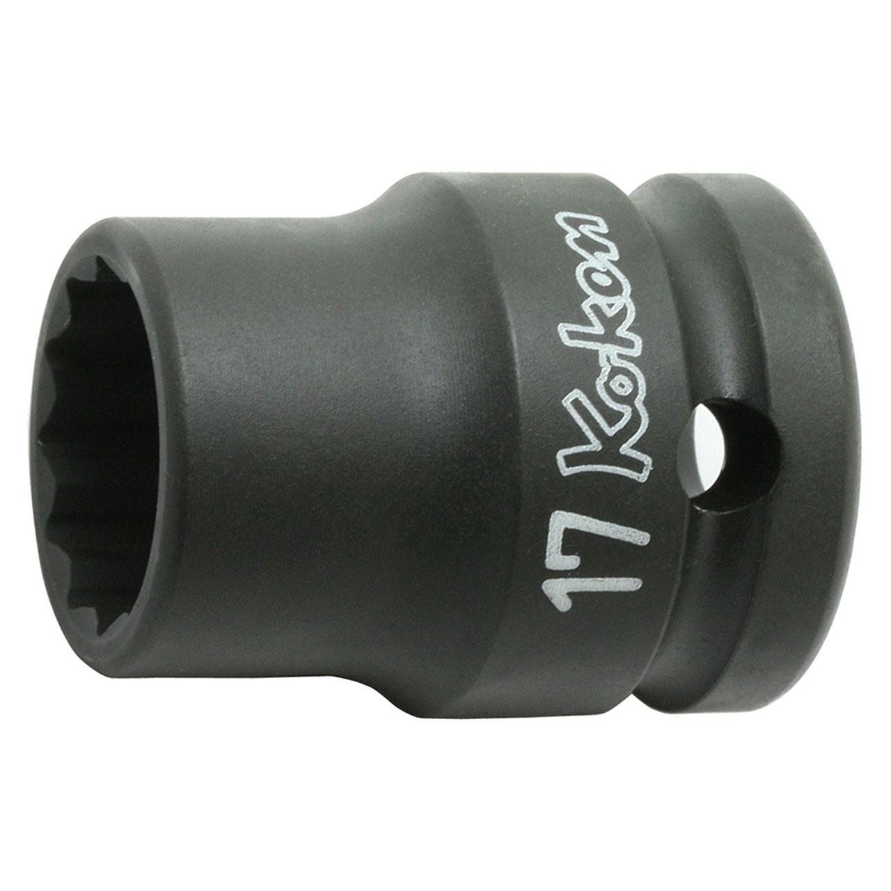 Ko-ken 14406A-3/4 1/2 Sq. Dr. Socket  3/4 12 point Length 38mm Thin walled Supply
