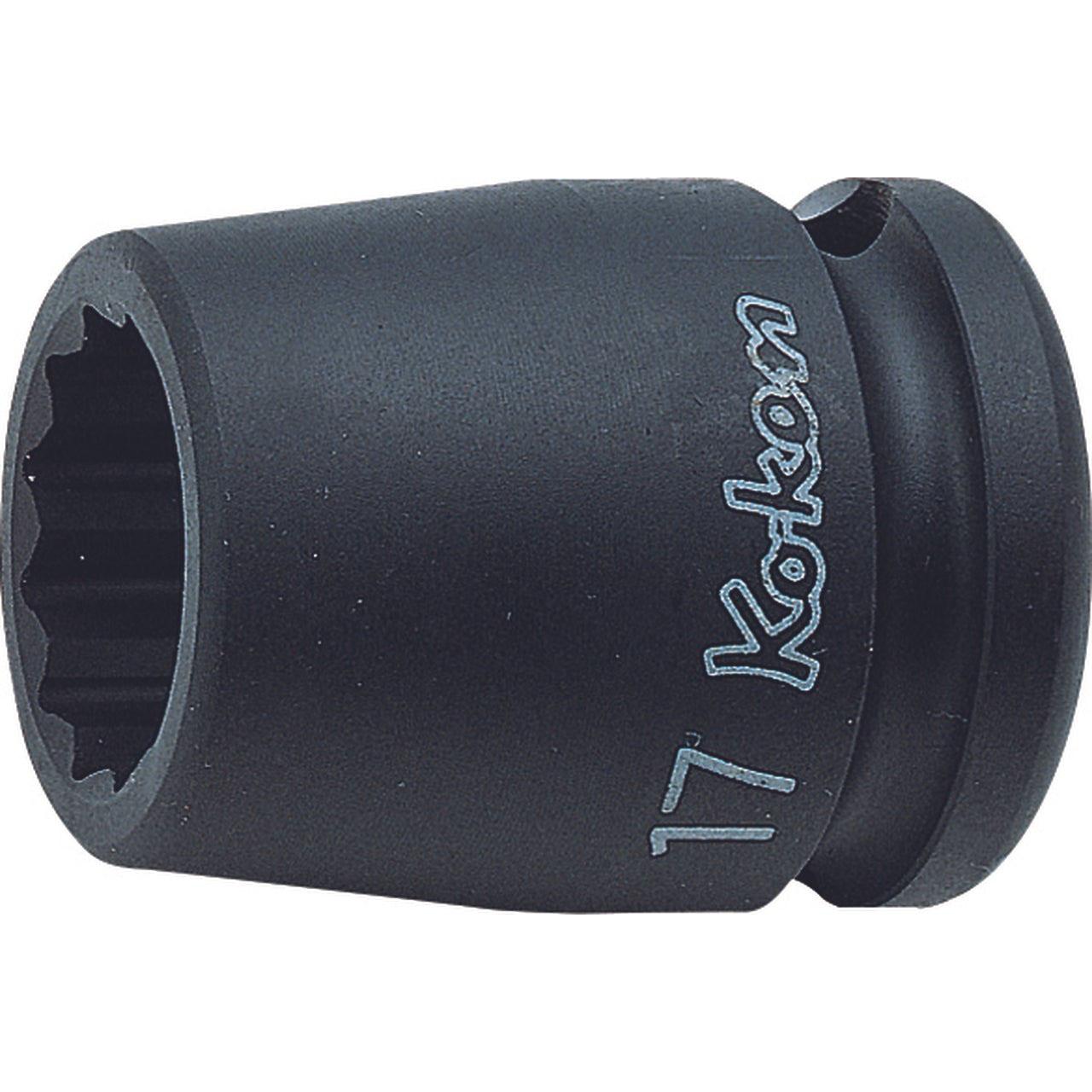 Ko-ken 14405M-22 1/2 Sq. Dr. Socket  22mm 12 point Length 38mm on Sale