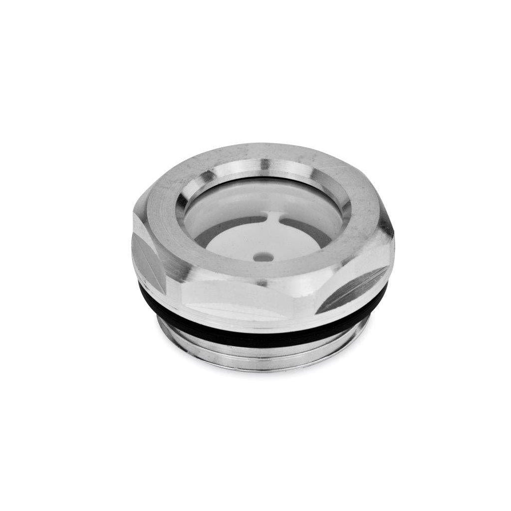 JW WINCO GN743-18-M26X1.5-A HEAT RESISTANT OIL SIGHT GLASS ALUMINUM W/REFLECTOR on Sale