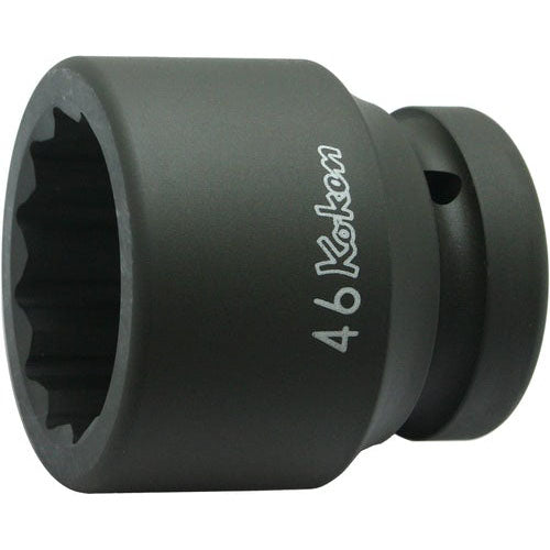 Ko-ken 18405M-60 1 Sq. Dr. Socket  60mm 12 point Length 75mm Fashion