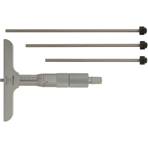Mitutoyo MT80129-131 0-4" Measuring Range – Ratchet Thimble – Depth Micrometer Online Hot Sale