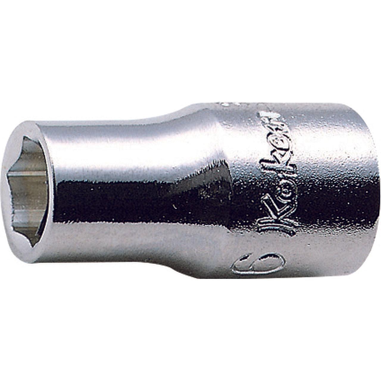 Ko-ken 2400M-4.5 1/4 Sq. Dr. Socket  4.5mm 6 point Length 22mm on Sale