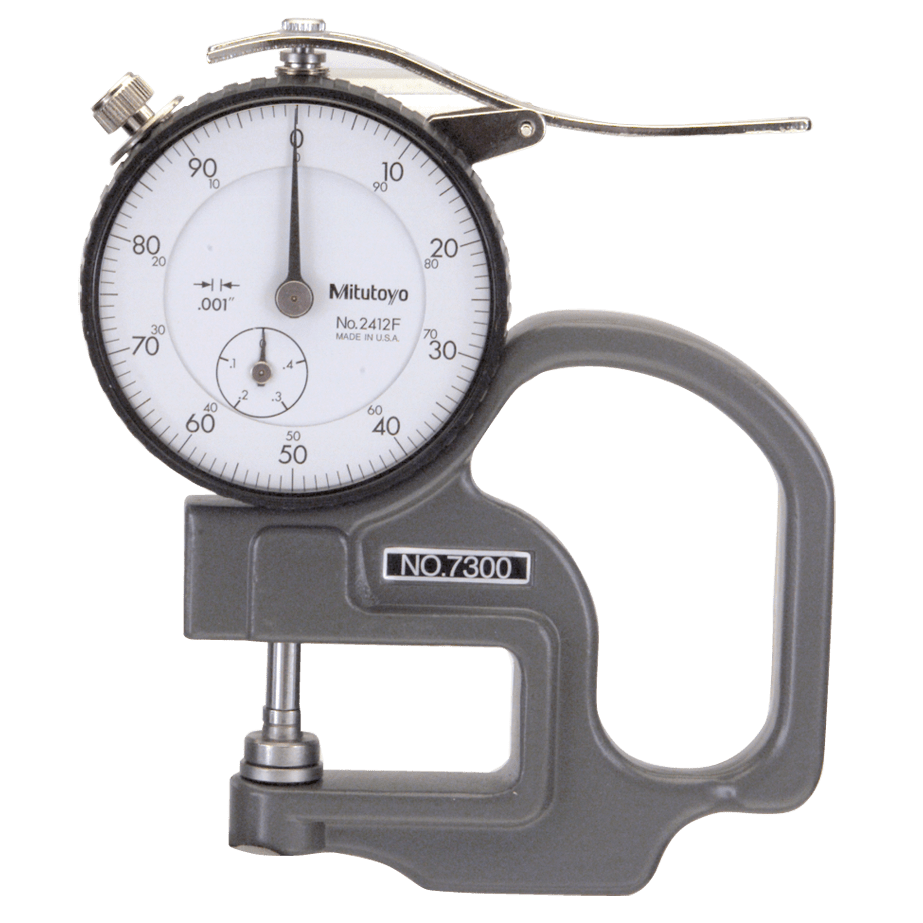 Mitutoyo MT807326S 0.05" Dial Thickness Gage Dial Type Online now