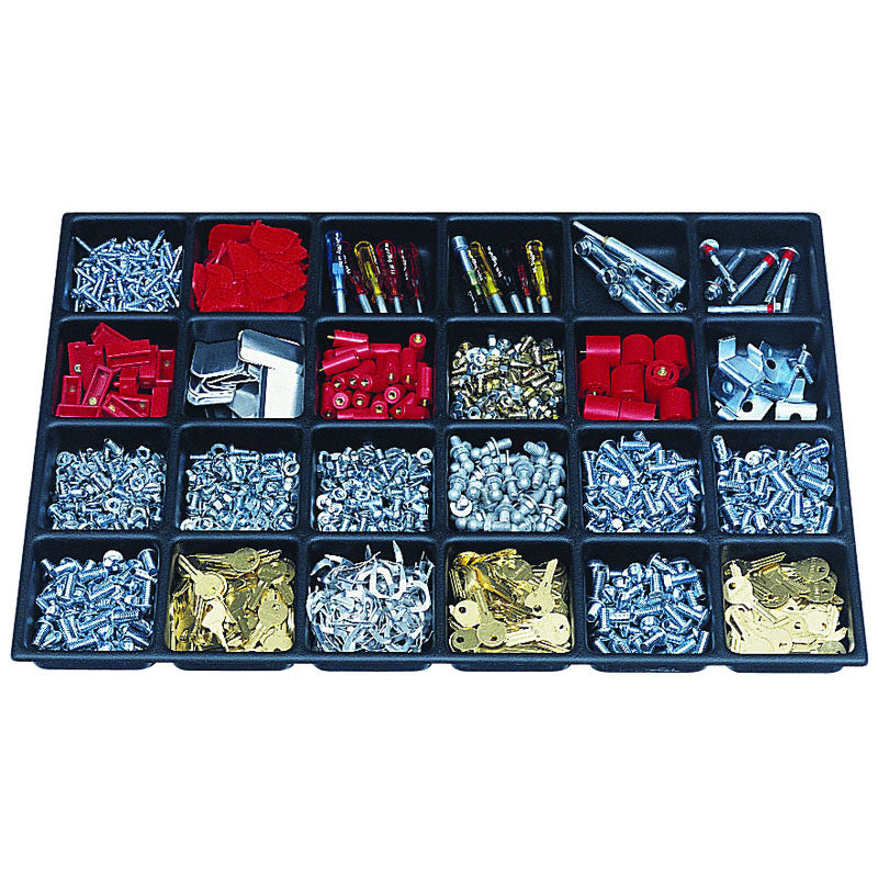 Kennedy RX5581923 One-Piece ABS Drawer Divider Insert – 24 Compartments – For Use With Any 27" Roller Cabinet with 2" Drawers Hot on Sale