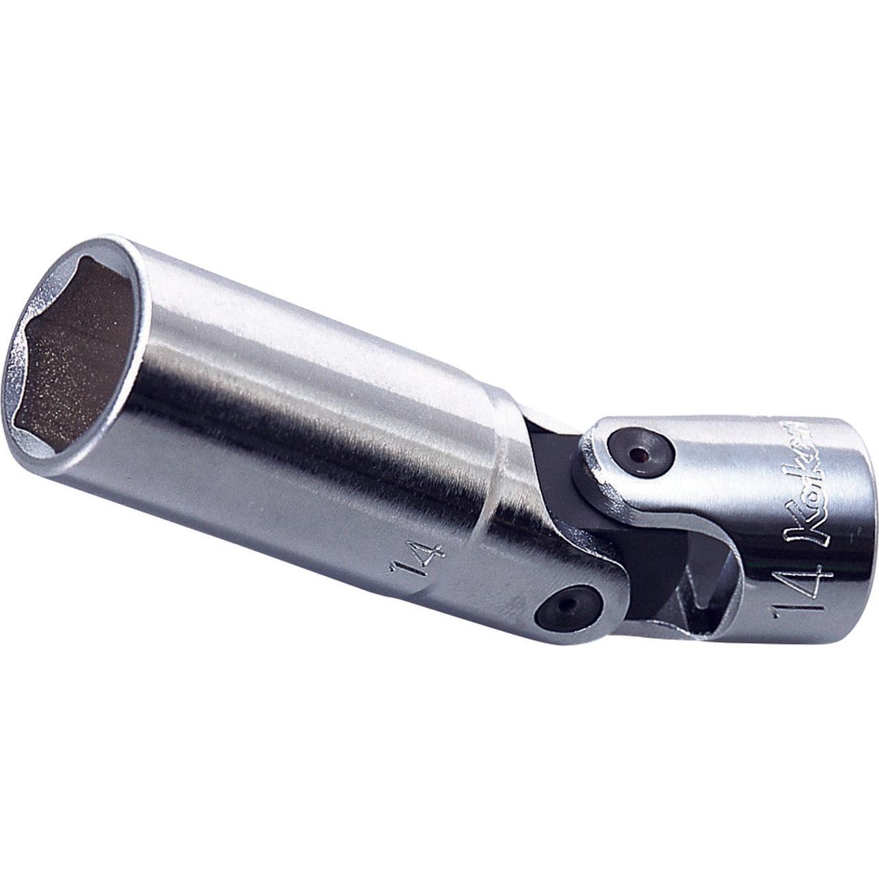 Ko-ken 3340M.75-15 3/8 Sq. Dr. Universal Socket  15mm  Length 75mm Supply