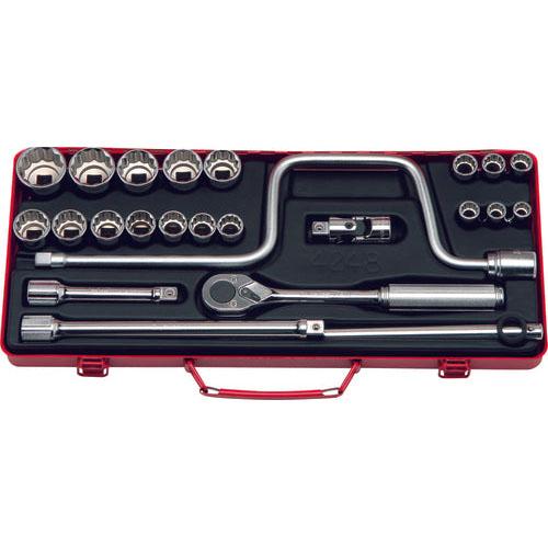 Ko-ken 4248M 1/2 Sq. Dr. Socket set   12 point   24 pieces Supply