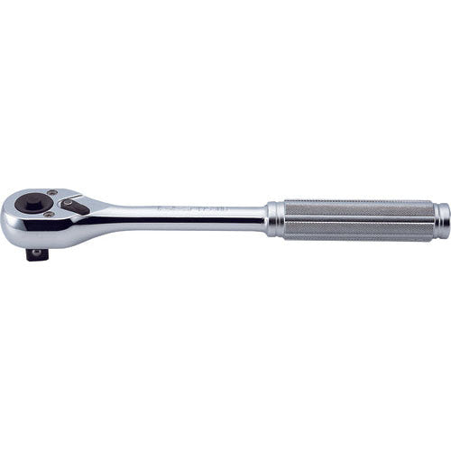 Ko-ken 4753PB 1/2 Sq. Dr. Ratchet Handle  24 teeth  Length 250mm Push Button Polished Handle Online