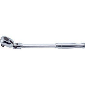 Ko-ken 4774P 1/2 Sq. Dr. Ratchet Handle  24 teeth Flexible Head Length 330mm  Polished Handle Online Sale