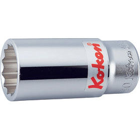 Ko-ken 6305M-33 3/4 Sq. Dr. Socket  33mm 12 point Length 90mm Fashion