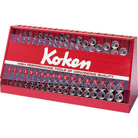 Ko-ken S3240A-00 3/8 Sq. Dr. Socket set   6 point   126 pieces on Sale