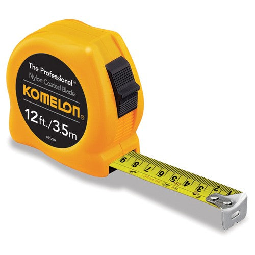 Komelon MZ554912IM 5/8WX12’/3.5M L YELLOW TAPE MEASURE Hot on Sale