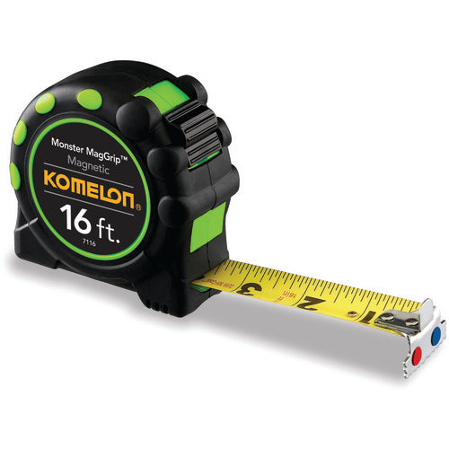 Komelon MZ557116 1"WX16′ L BLACK/GREEN TAPE MEASURE Sale