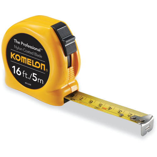 Komelon MZ554916IM 3/4WX16’/5M L YELLOW TAPE MEASURE Fashion
