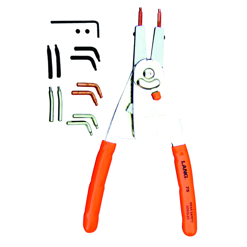 Lang KL4075 Retaining Ring Pliers – 1 1/2"-4" External Capacity Online Sale