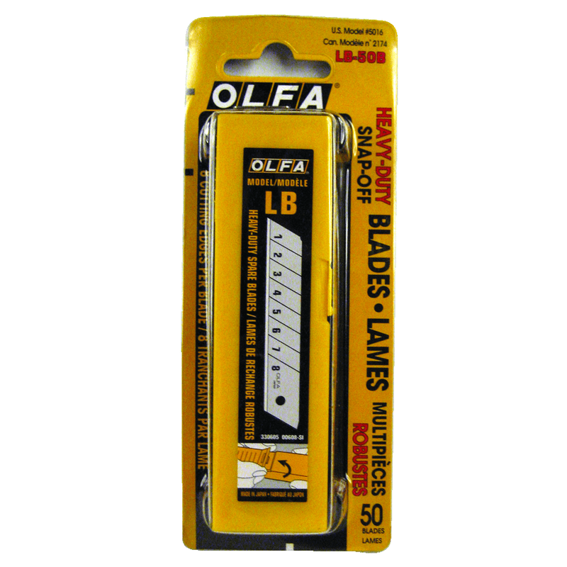 OLFA FS605016 50-Pack Utility Knife Blade LB-50B Discount