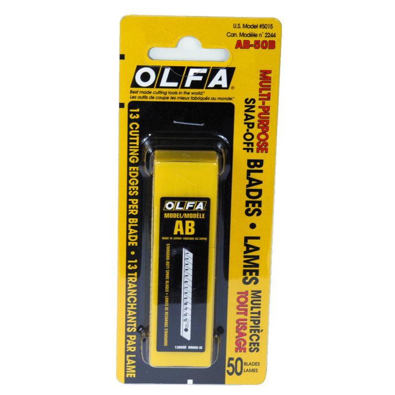 OLFA FS605015 50-Pack Utility Knife Blade AB-50B Online now