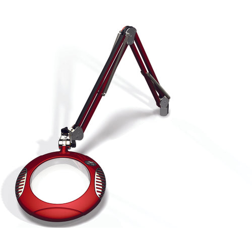 O.C. White KC53624004BR Green-LiteÆ 7-1/2″ Blazing Red Round LED Magnifier; 43″ Reach; Table Edge Clamp Sale