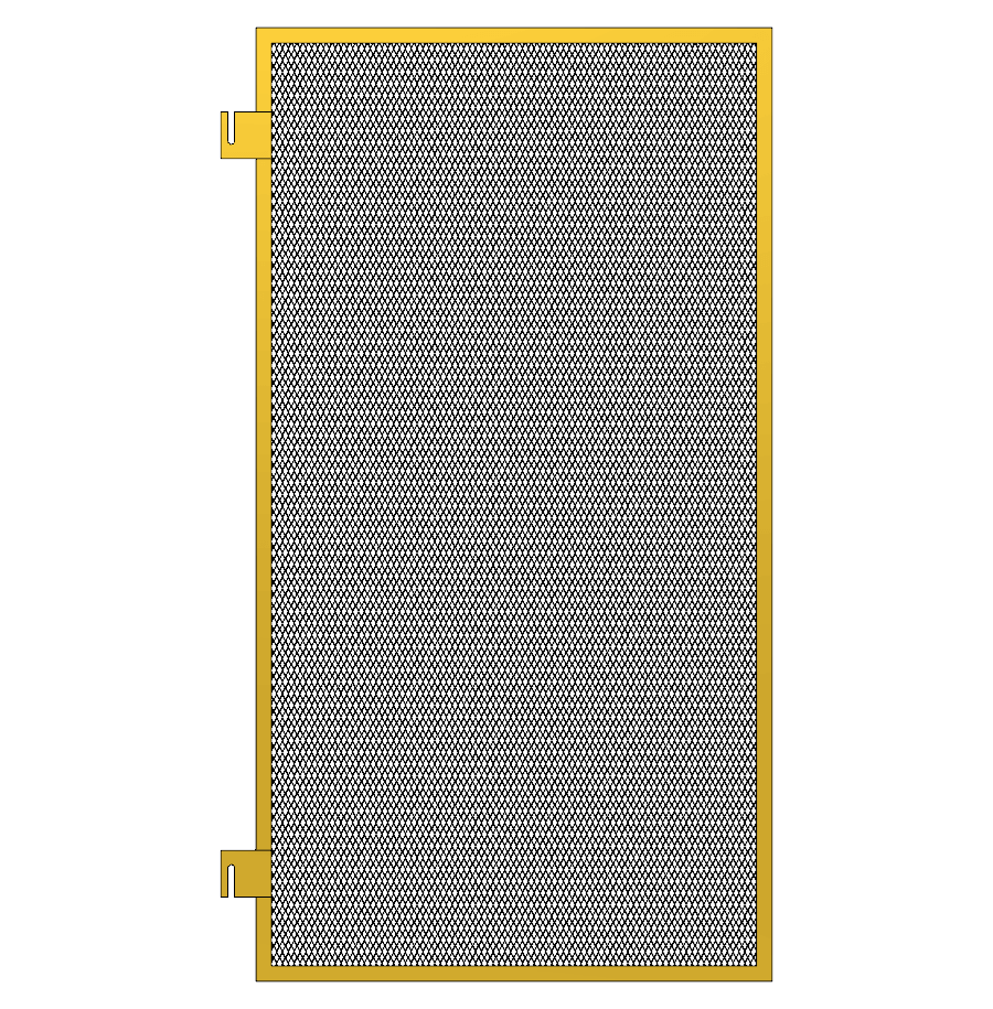 NAAMS Metric Fence Panel APF534M Sale