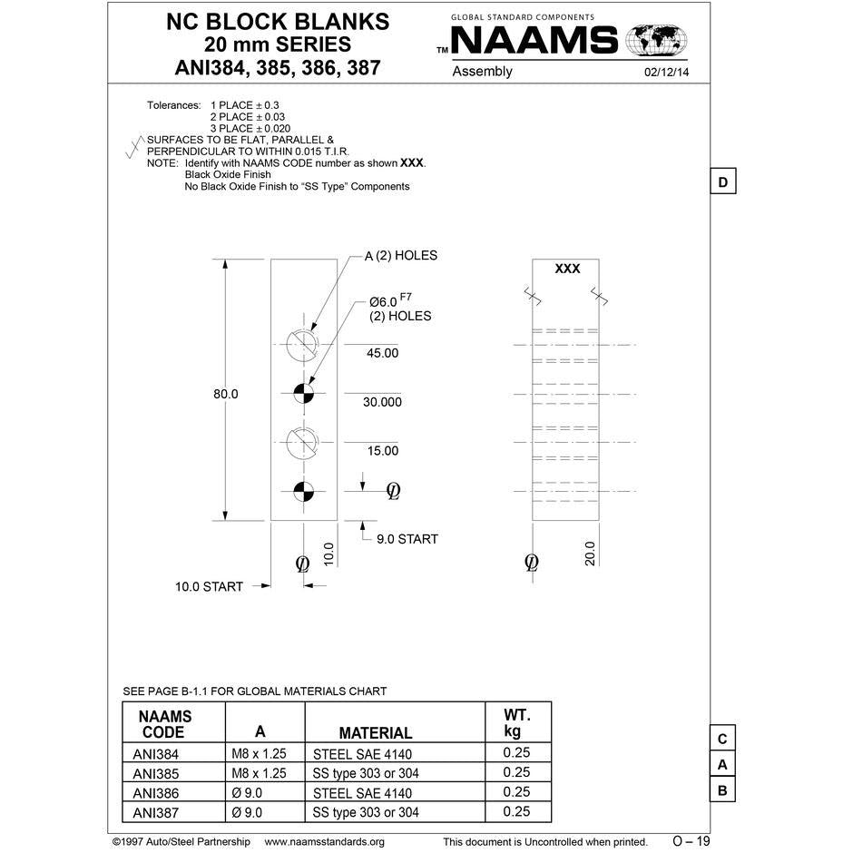 NAAMS NC Block ANI386 Online Sale