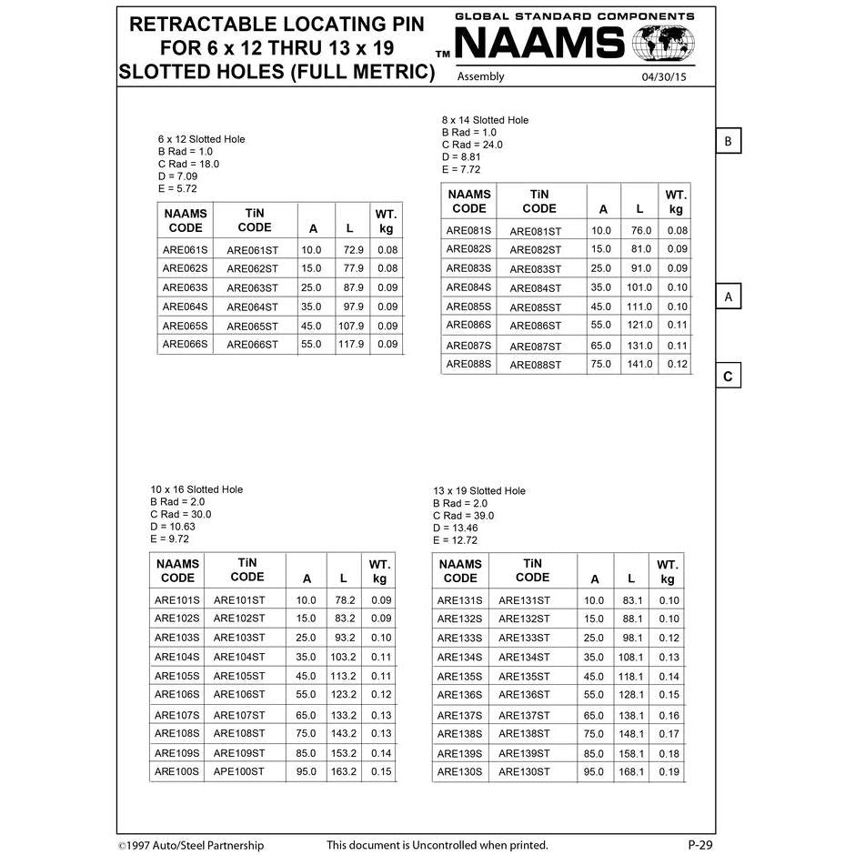NAAMS Respot Pin ARE082ST Fashion