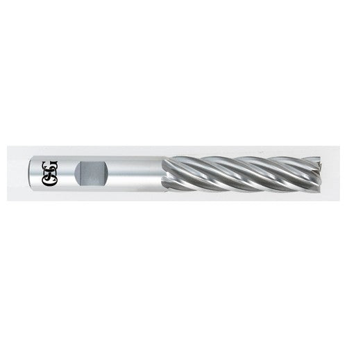 OSG USA, Inc. TP365466100 1-1/4 Dia. ?1-1/4 Shank ?4 DOC ?6-1/2 OAL, HSSCo, Bright, 4 Flute, Square, Solid End Mill Fashion