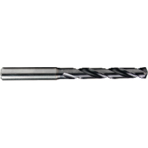 OSG USA, Inc. TP45HP2455000 1/2 Dia. ?14 mm Shank ?77 mm Flute Length ?124 mm OAL, 5xD, 140°, TiAlN, 2 Flute, External Coolant, Round Solid Carbide Drill Online