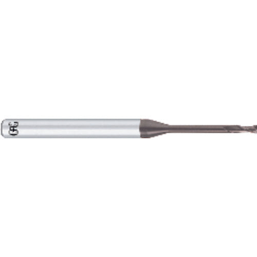 OSG USA, Inc. TP483101505 1-1/2 mm Dia. ?4 mm Shank ?1.2 mm DOC ?50 mm OAL, Carbide, SiC, 2 Flute, Corner Radius, Solid End Mill Online Hot Sale