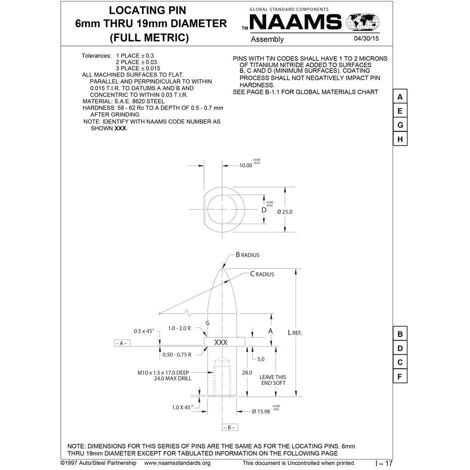 NAAMS Respot Pin ARP193MT Fashion