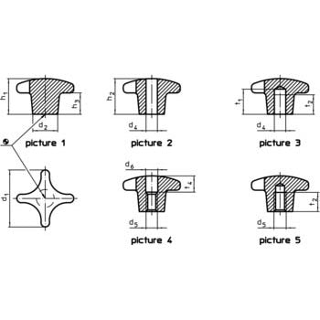 Palm Grips DIN 6335 light metal – 24630.0863 Sale