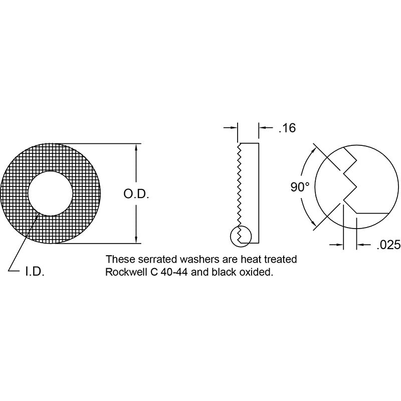 NAAMS Serrated Washer DSCS002-E160 Online